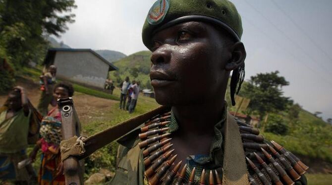 Rebellen im Ostkongo. Foto: Dai Kurokawa