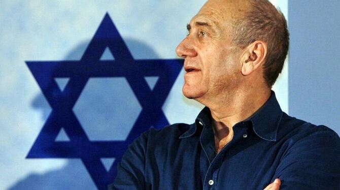 Der israelische Ex-Premierminister Ehud Olmert. Foto: dpa/Archiv