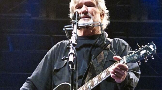 Kris Kristofferson beim Tollwood-Festival 2010 in München. FOTO: RICHARD HUBER