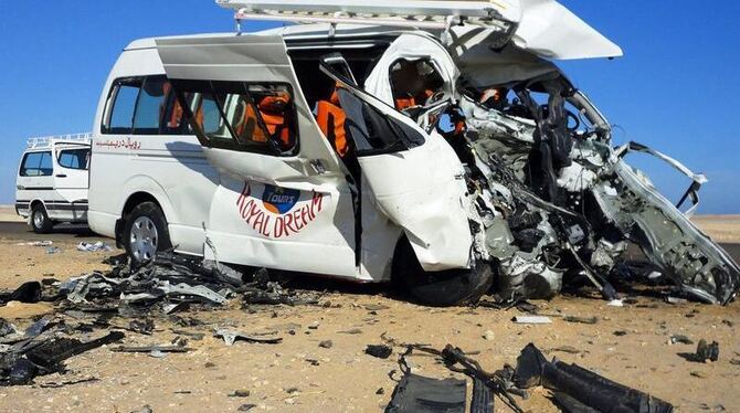 Der Unfall mit zwei Minibussen in Ägypten hat Todesopfer gefordert. Foto: dpa/Archiv