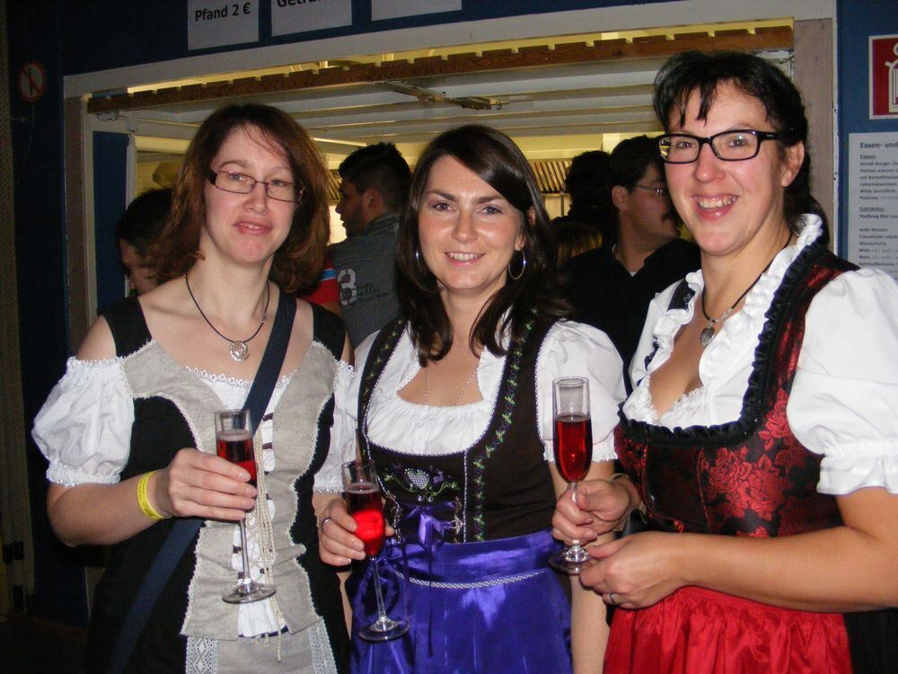 Lederhosen und Dirndlnacht Grafenberg 2012