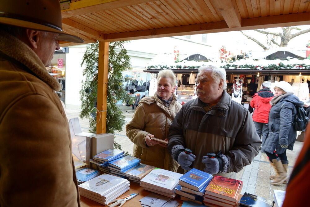 GEA Leser helfen Weihnachtsmarkt Gerhard Raff Gunter Haug 2012