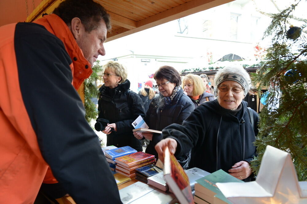 GEA Leser helfen Weihnachtsmarkt Gerhard Raff Gunter Haug 2012