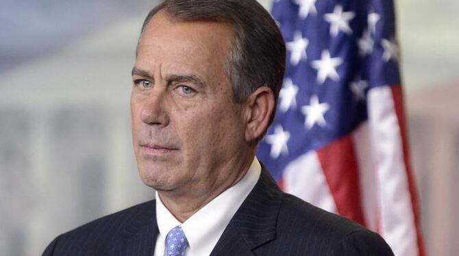 Republikanerführer John Boehner hat im Repräsentantenhaus keine Mehrheit. Foto: Michael Reynolds