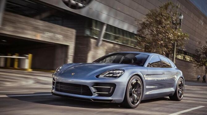 Kommt der Porsche-Kombi? Der Stuttgarter Sportwagenhersteller liebäugelt damit, die Studie Panamera Sport Turismo in Serie zu