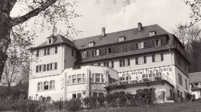 Pionierobjekt in Sachen Albtourismus: Traifelberg-Hotel.   GEA-ARCHIVFOTO