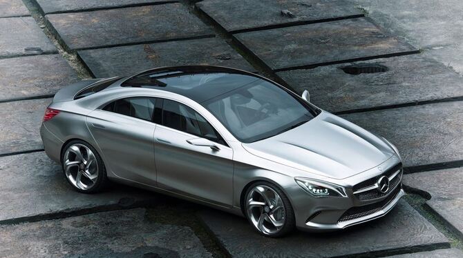 Ableger der A-Klasse, mit Stufe am Heck: der neue Mercedes CLA. FOTO: DAIMLER