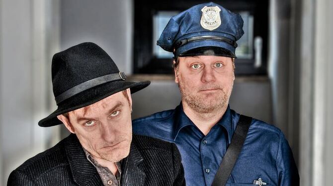 Anarcho-Humoristen: das Duo Podewitz. FOTO: PR