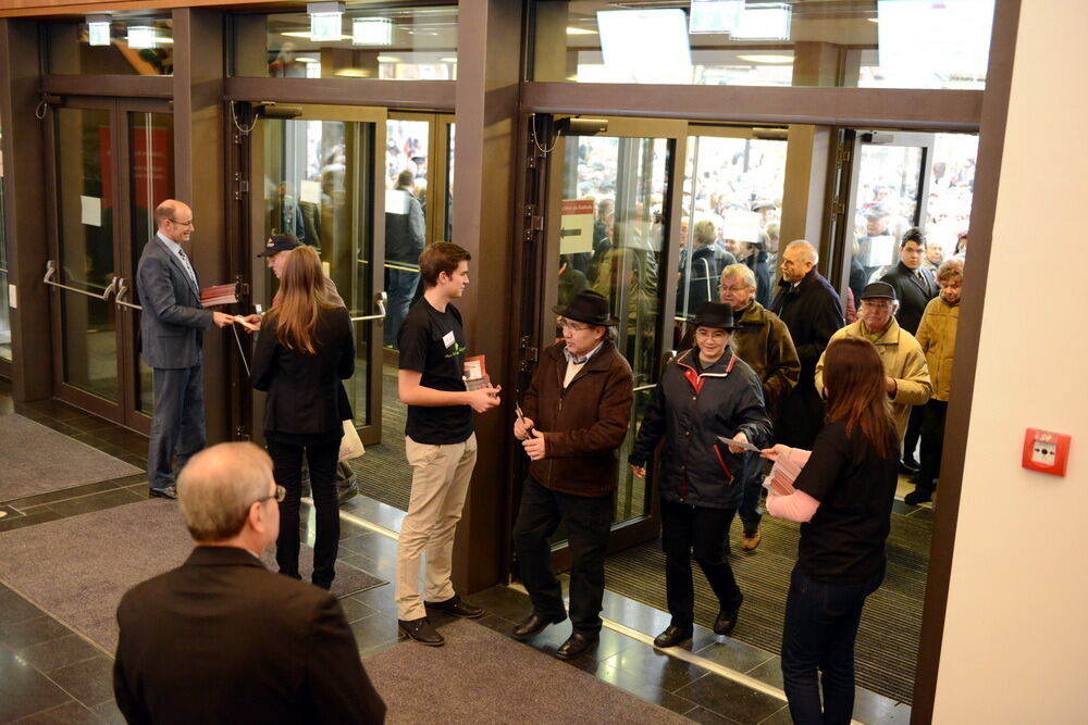 Tag der offenen Tür in der neuen Stadthalle Reutlingen 2013