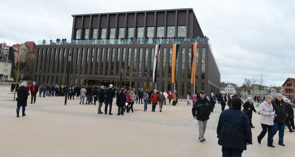 Tag der offenen Tür in der neuen Stadthalle Reutlingen 2013