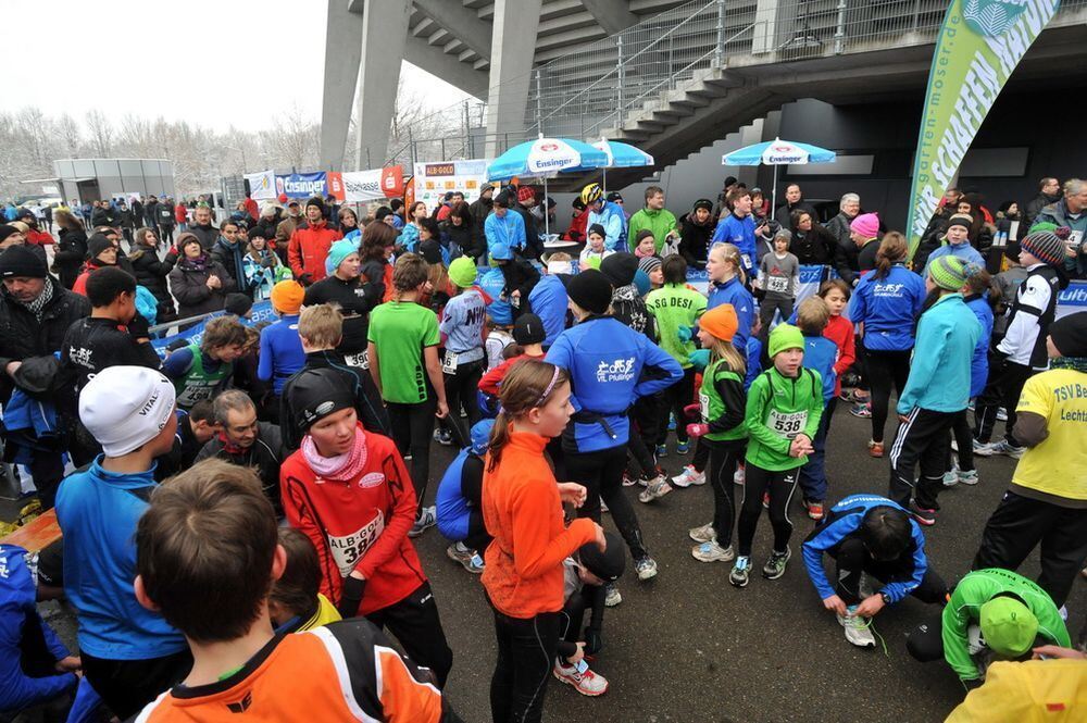 Winterlauf-Cup in Reutlingen Januar 2013