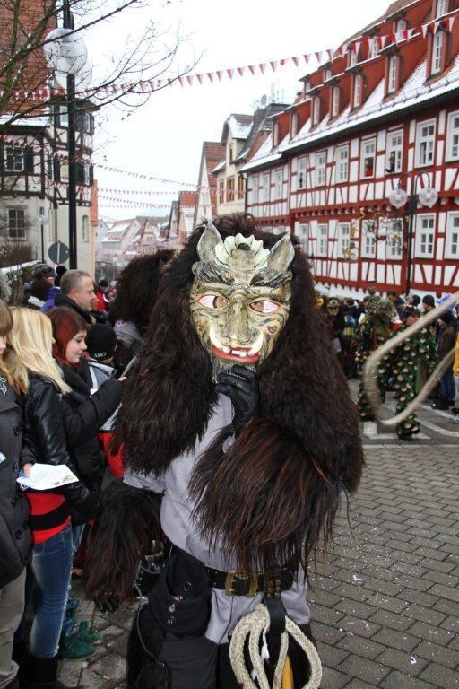 Fasnetsumzug Hungerberghexen Münsingen Januar 2013