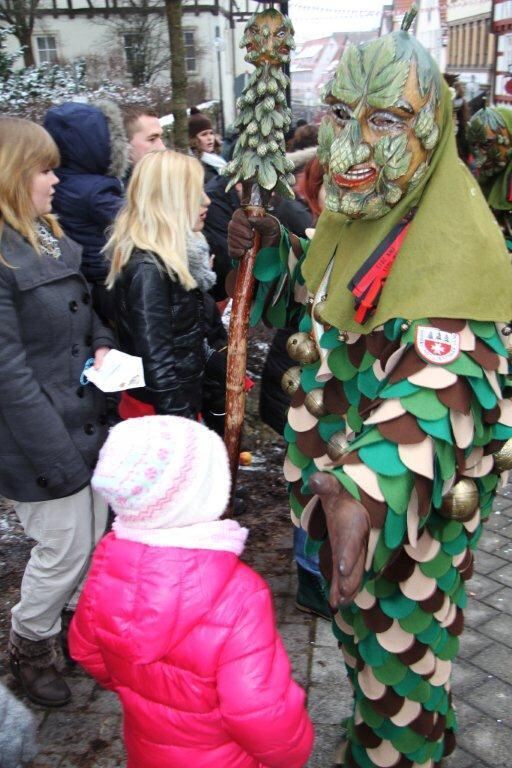 Fasnetsumzug Hungerberghexen Münsingen Januar 2013