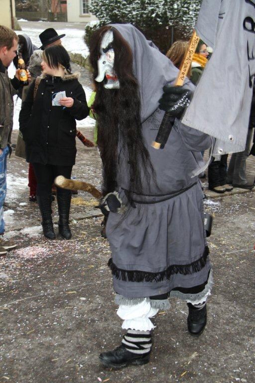 Fasnetsumzug Hungerberghexen Münsingen Januar 2013