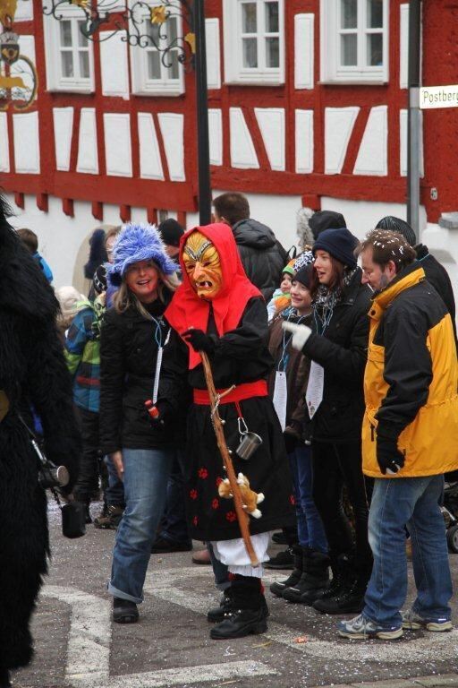 Fasnetsumzug Hungerberghexen Münsingen Januar 2013