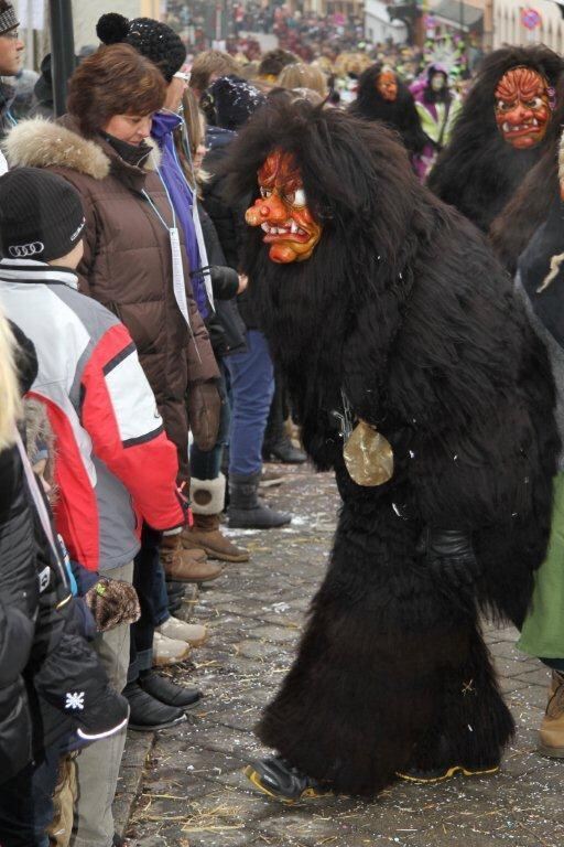 Fasnetsumzug Hungerberghexen Münsingen Januar 2013