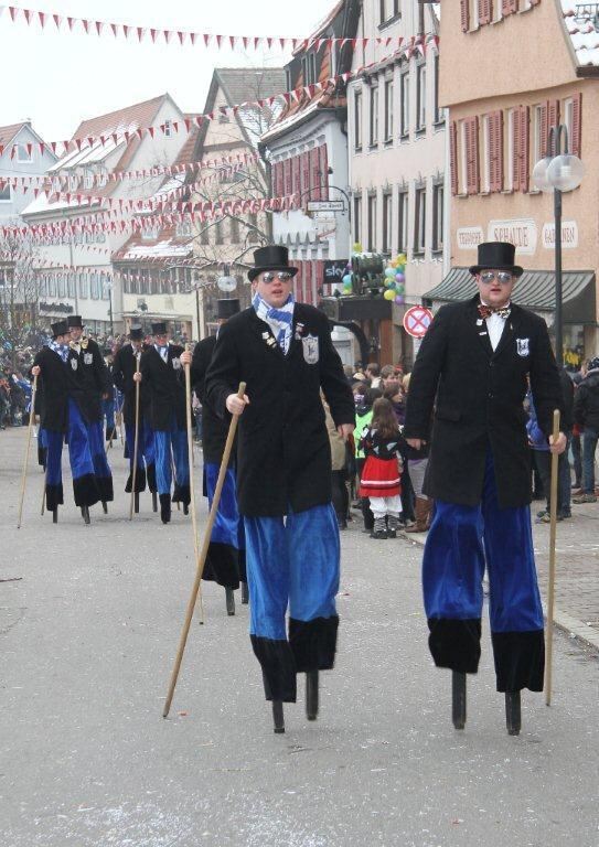 Fasnetsumzug Hungerberghexen Münsingen Januar 2013