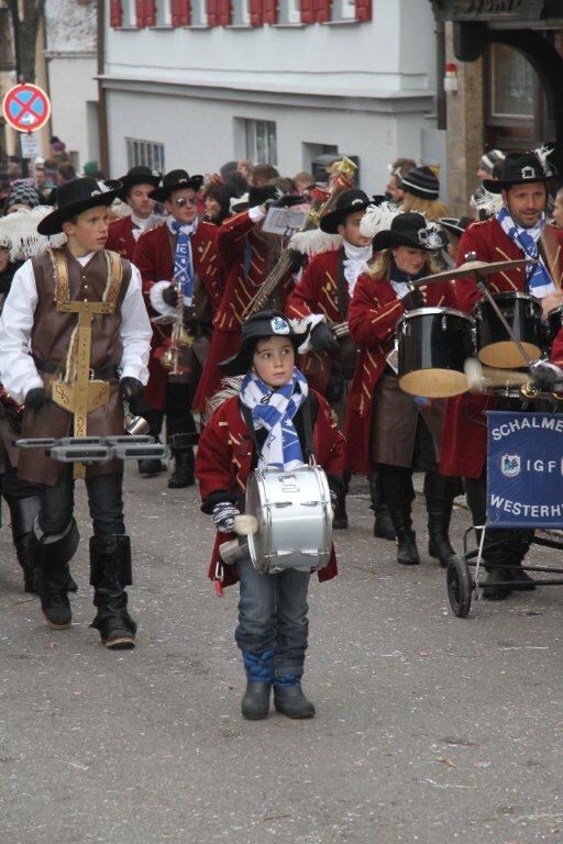 Fasnetsumzug Hungerberghexen Münsingen Januar 2013