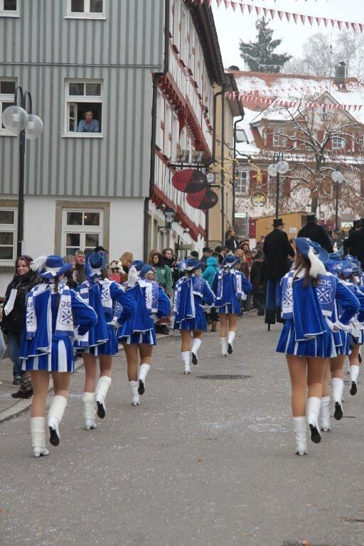 Fasnetsumzug Hungerberghexen Münsingen Januar 2013