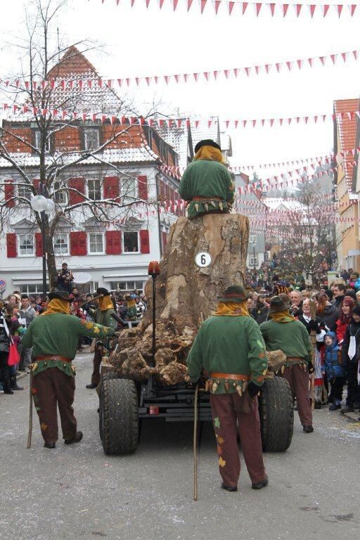 Fasnetsumzug Hungerberghexen Münsingen Januar 2013