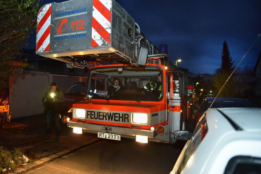 Feuerwehr Reutlingen befährt Engstellen