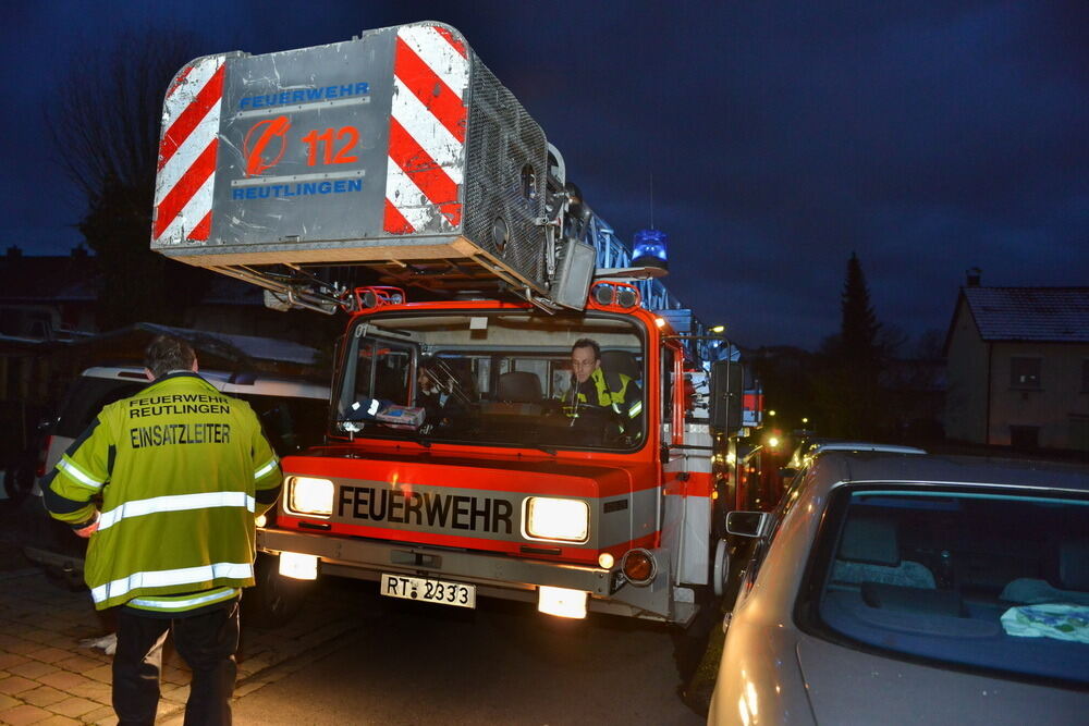 Feuerwehr Reutlingen befährt Engstellen