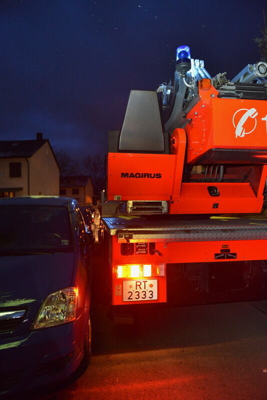 Feuerwehr Reutlingen befährt Engstellen