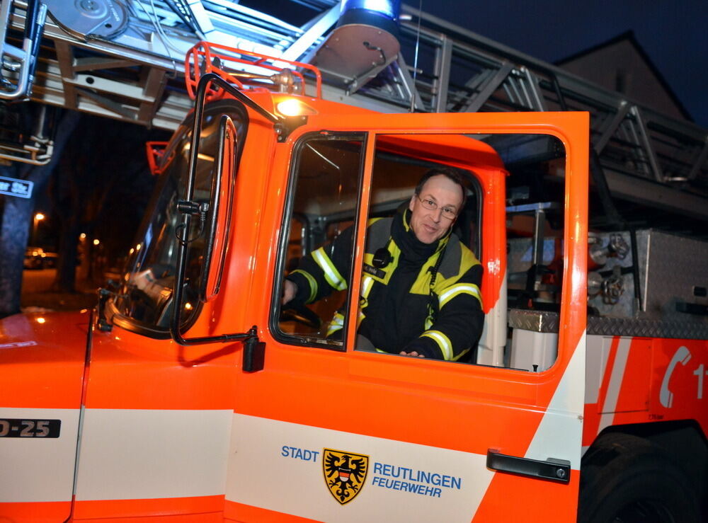 Feuerwehr Reutlingen befährt Engstellen