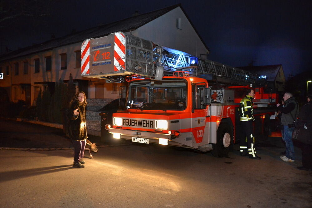 Feuerwehr Reutlingen befährt Engstellen