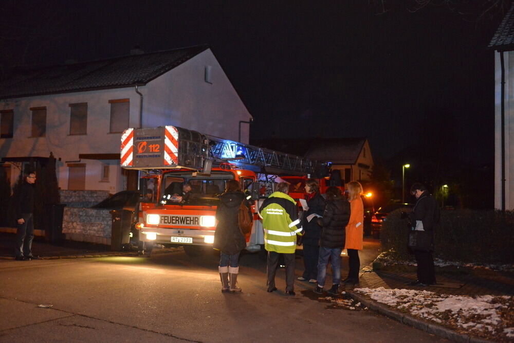 Feuerwehr Reutlingen befährt Engstellen