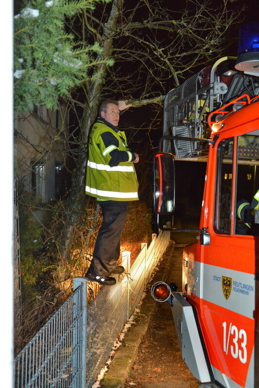 Feuerwehr Reutlingen befährt Engstellen