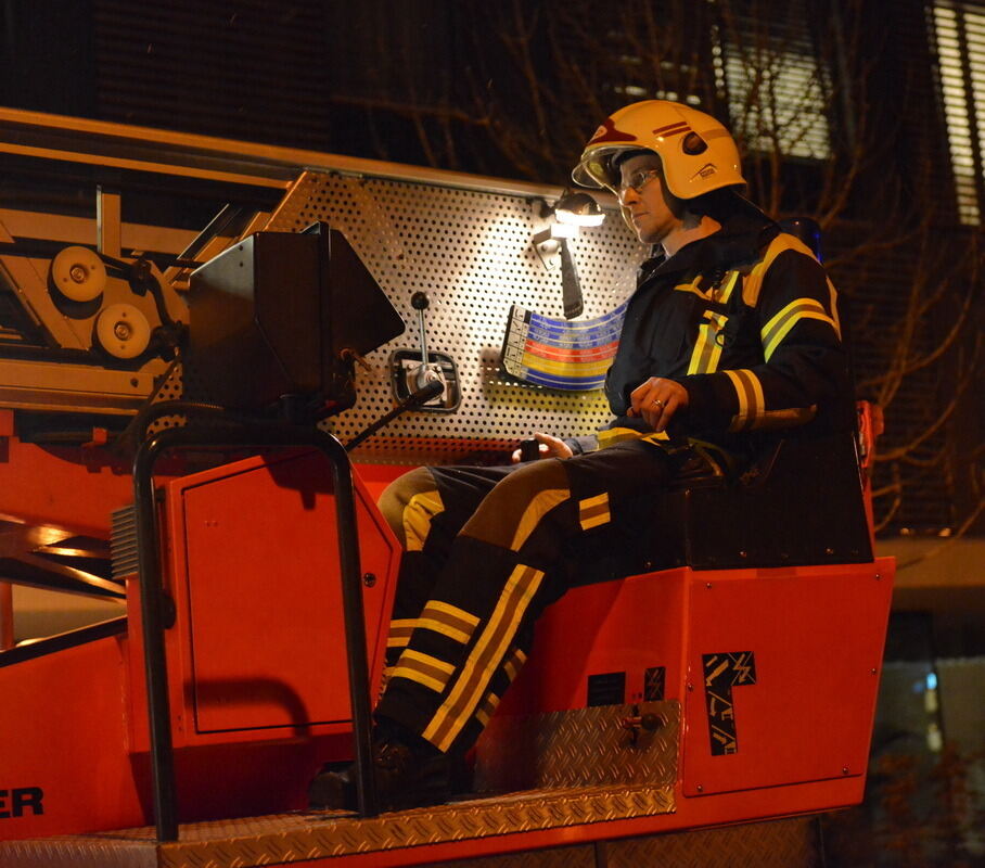 Feuerwehr Reutlingen befährt Engstellen