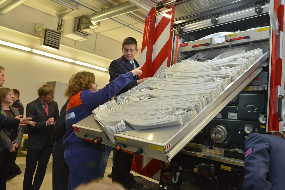 Feuerwehr Reutlingen befährt Engstellen