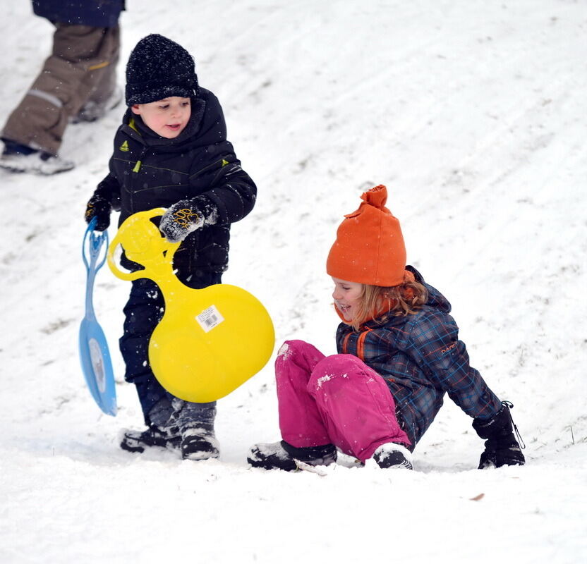 Schnee und Winterfreuden in Reutlingen Januar 2013