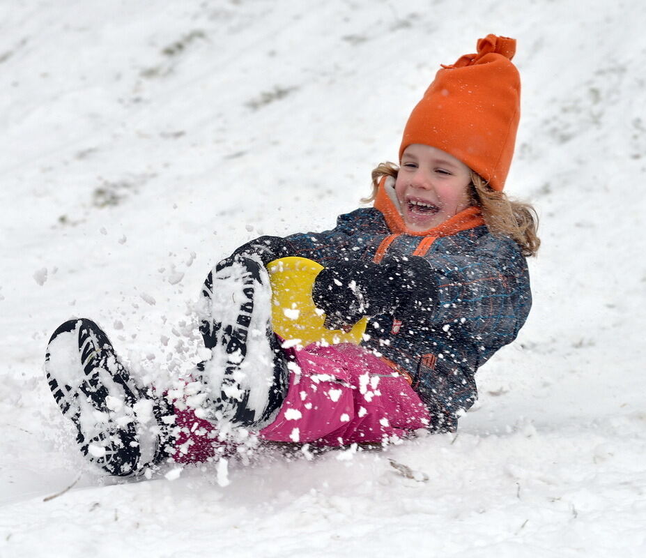 Schnee und Winterfreuden in Reutlingen Januar 2013