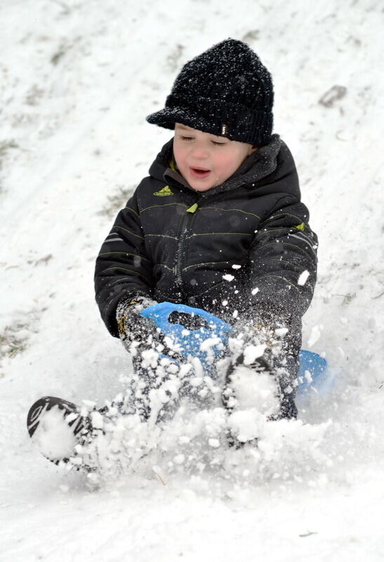 Schnee und Winterfreuden in Reutlingen Januar 2013