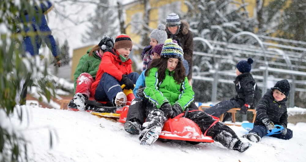 Schnee und Winterfreuden in Reutlingen Januar 2013