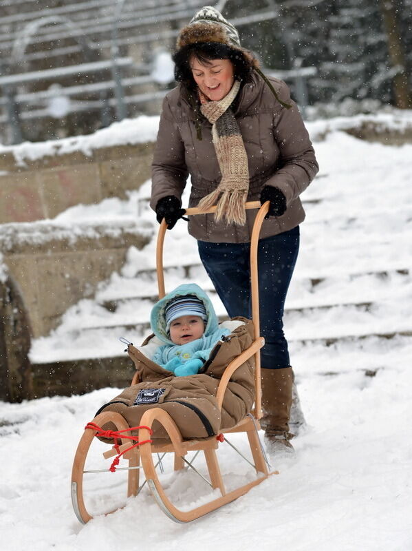 Schnee und Winterfreuden in Reutlingen Januar 2013