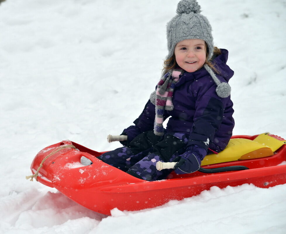 Schnee und Winterfreuden in Reutlingen Januar 2013