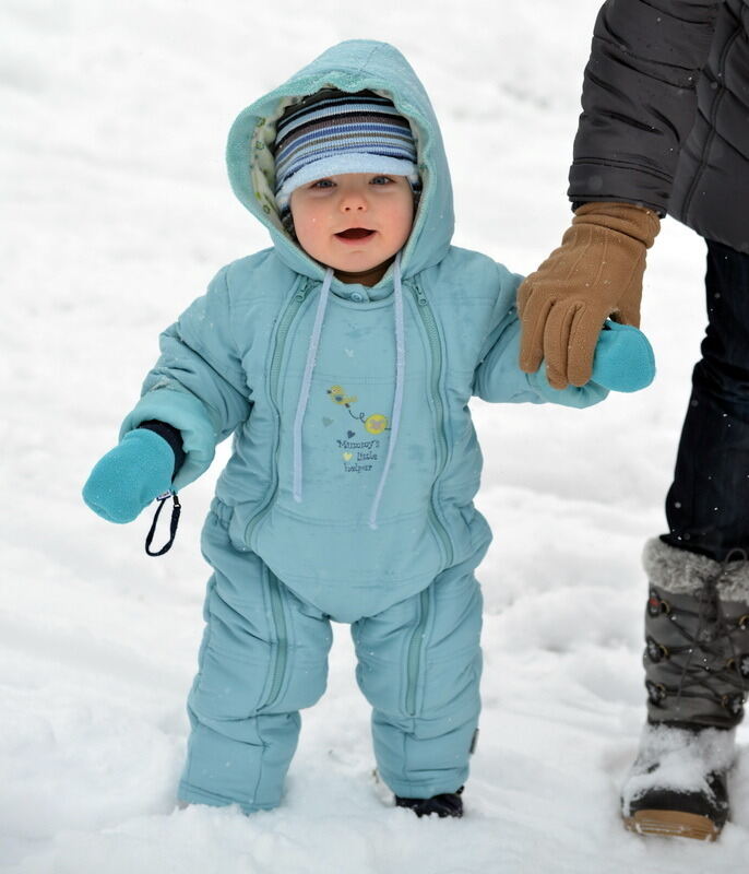 Schnee und Winterfreuden in Reutlingen Januar 2013