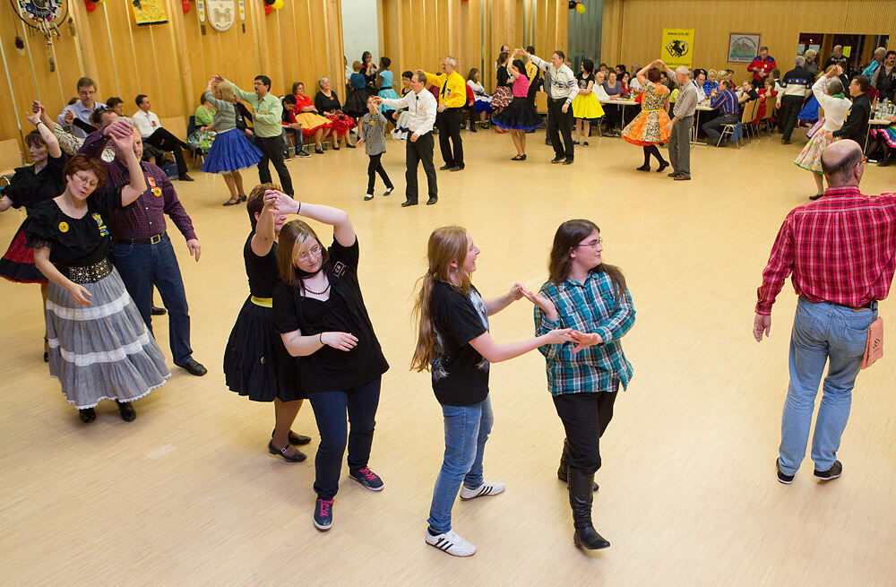 19. Stuttgart Student Convention Stoke Boat Promenadors Tübingen Square Dance und Round Dance in Gomaringen