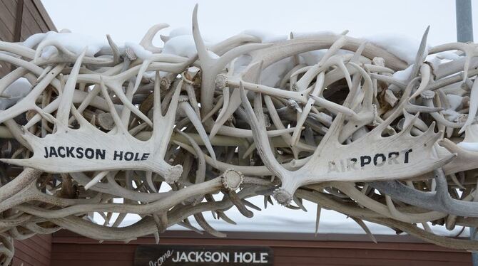 Welcome... at Jackson Hole Airport.