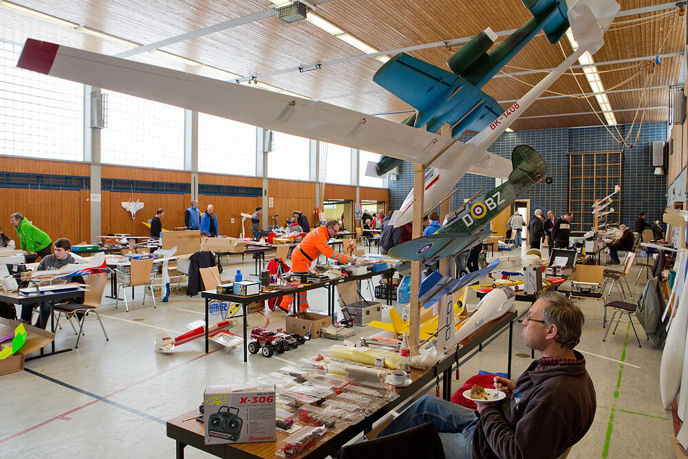 Modellbauflohmarkt Kusterdingen Januar 2013