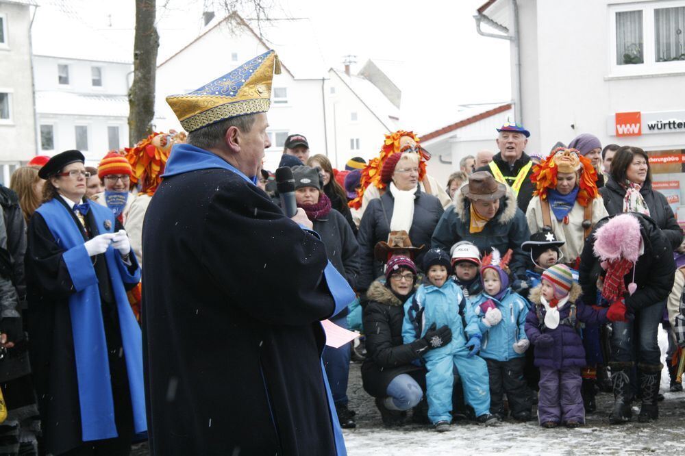 Rathaussturm in Sonnenbühl 2013