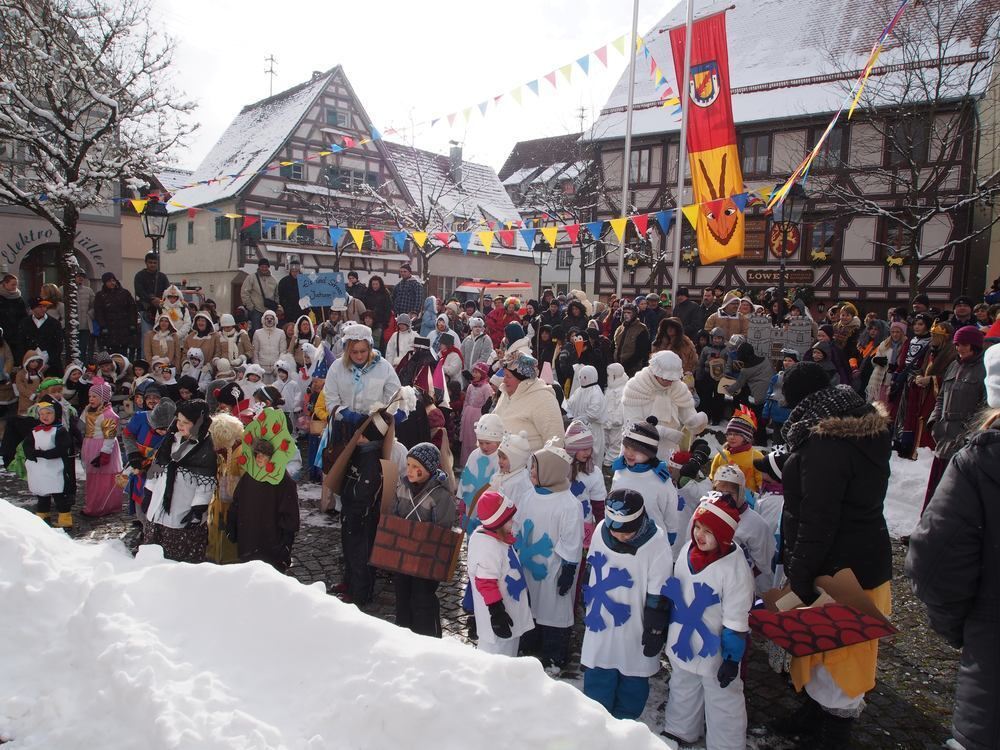 Rathaussturm in Hayingen 2013