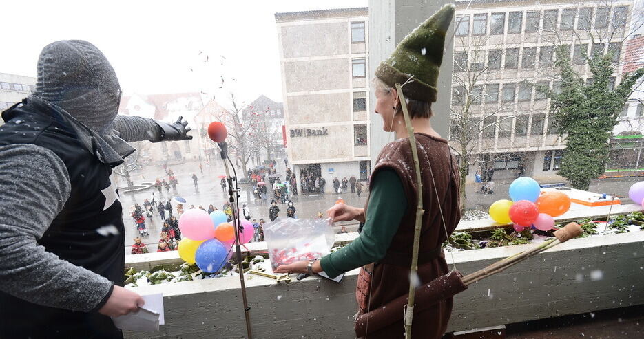 Narrensturm in Reutlingen 2013