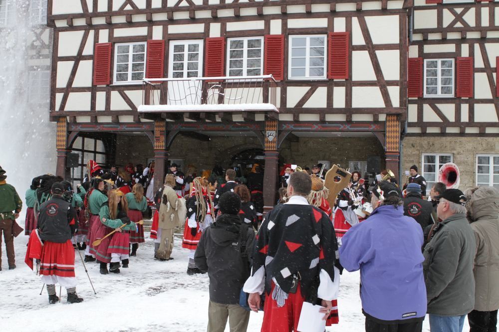 Rathaussturm in Münsingen 2013