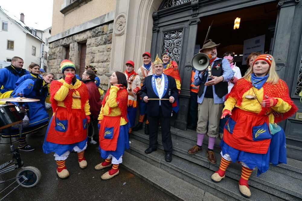 Narrensturm in Reutlingen 2013