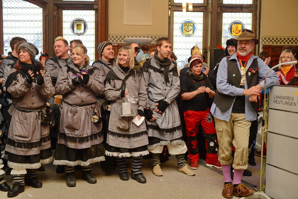 Narrensturm in Reutlingen 2013