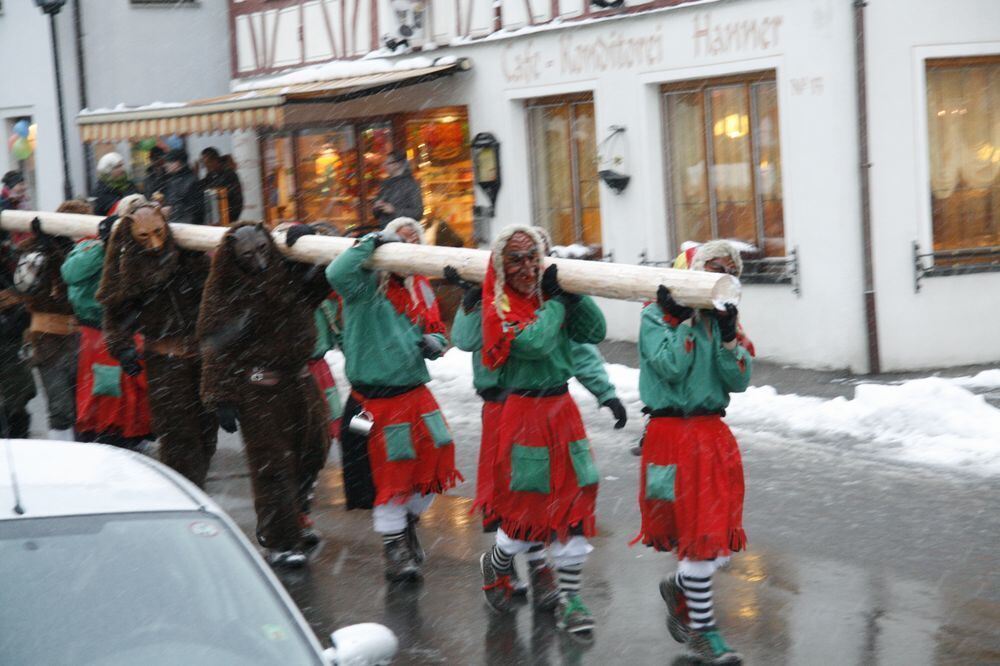 Rathaussturm in Trochtelfingen 2013